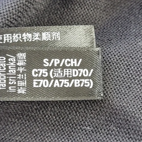 Victoria's Secret VSX Sports Bra Bralette Crop Top White black multicolor size S - Picture 13 of 14